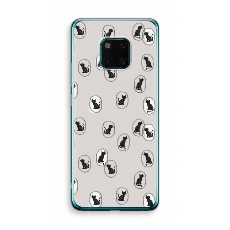 Miauw: Huawei Mate 20 Pro Transparant Hoesje
