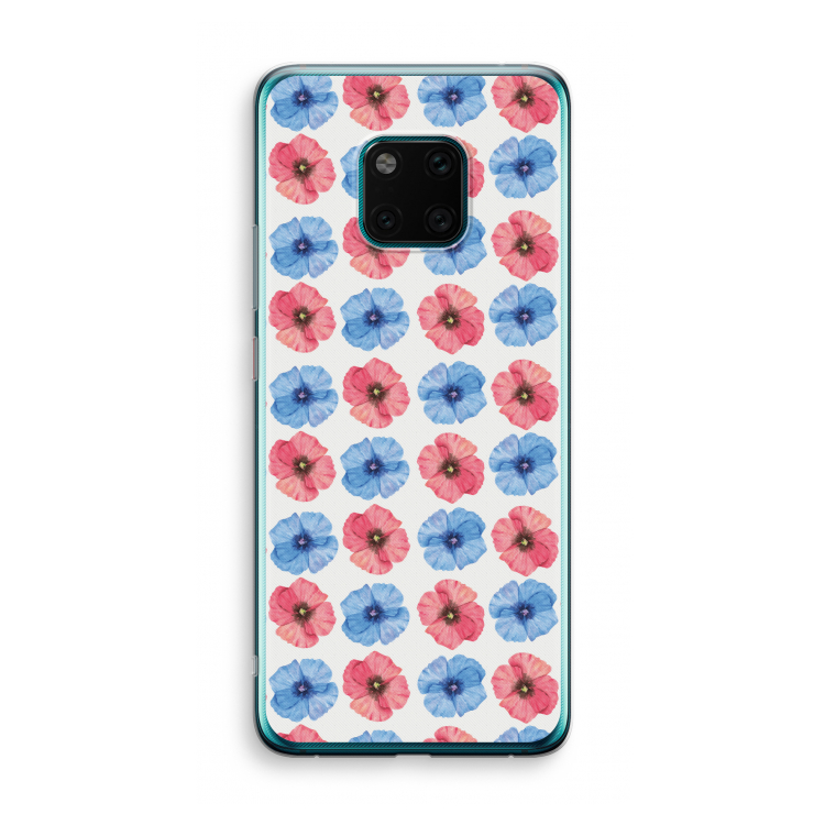 Klaproosjes: Huawei Mate 20 Pro Transparant Hoesje