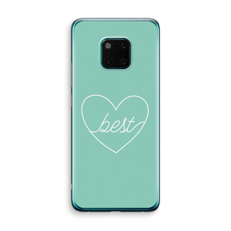Best heart pastel: Huawei Mate 20 Pro Transparant Hoesje