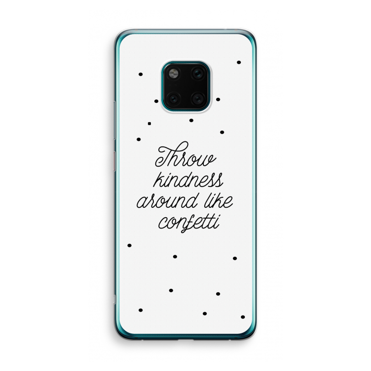 Confetti: Huawei Mate 20 Pro Transparant Hoesje