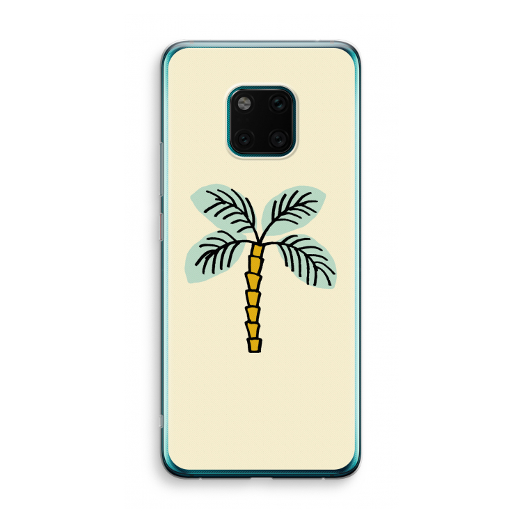 Palmboom: Huawei Mate 20 Pro Transparant Hoesje