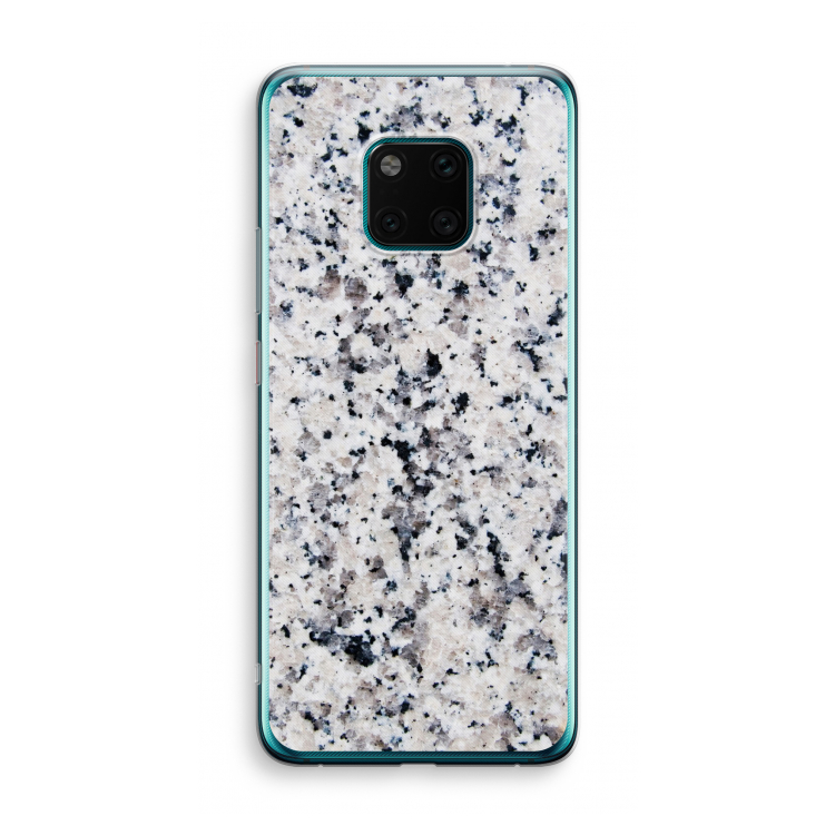 Gespikkelde marmer: Huawei Mate 20 Pro Transparant Hoesje