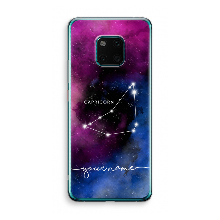 Sterrenbeeld - Donker: Huawei Mate 20 Pro Transparant Hoesje