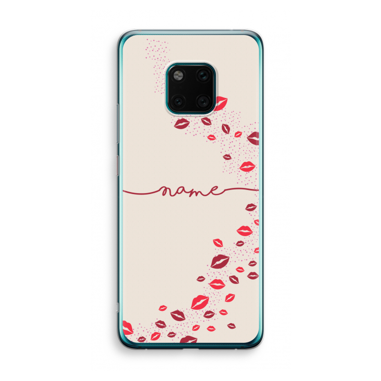 Kusjes: Huawei Mate 20 Pro Transparant Hoesje