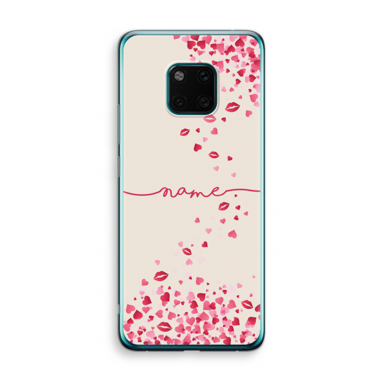 Hartjes en kusjes: Huawei Mate 20 Pro Transparant Hoesje