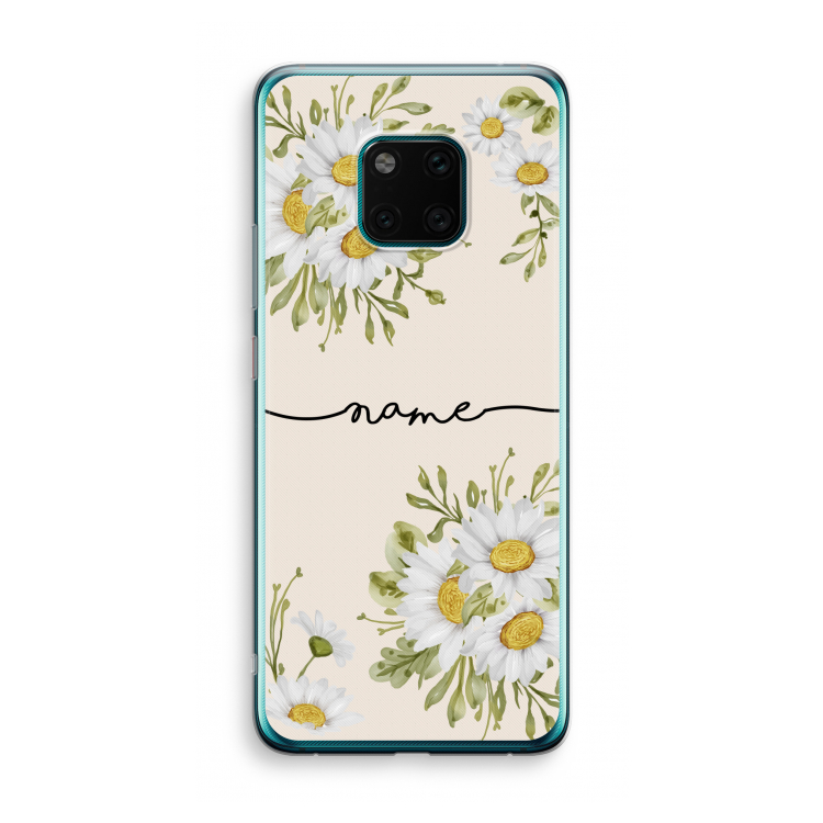 Daisies: Huawei Mate 20 Pro Transparant Hoesje