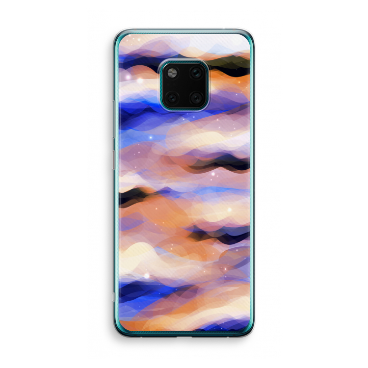 Donkere Wolken: Huawei Mate 20 Pro Transparant Hoesje