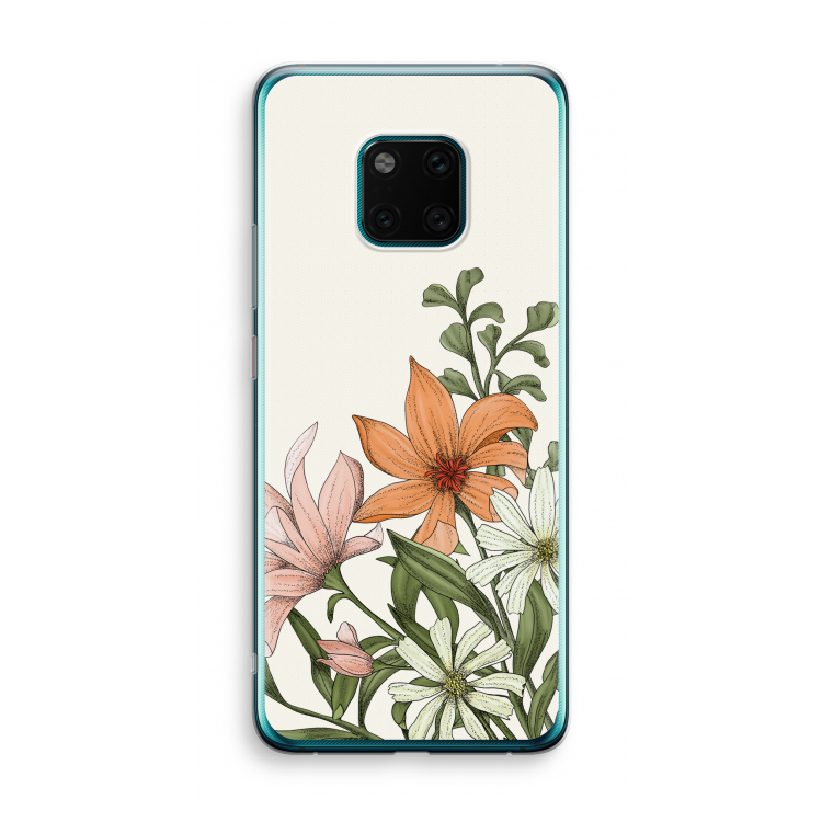 Floral bouquet: Huawei Mate 20 Pro Transparant Hoesje