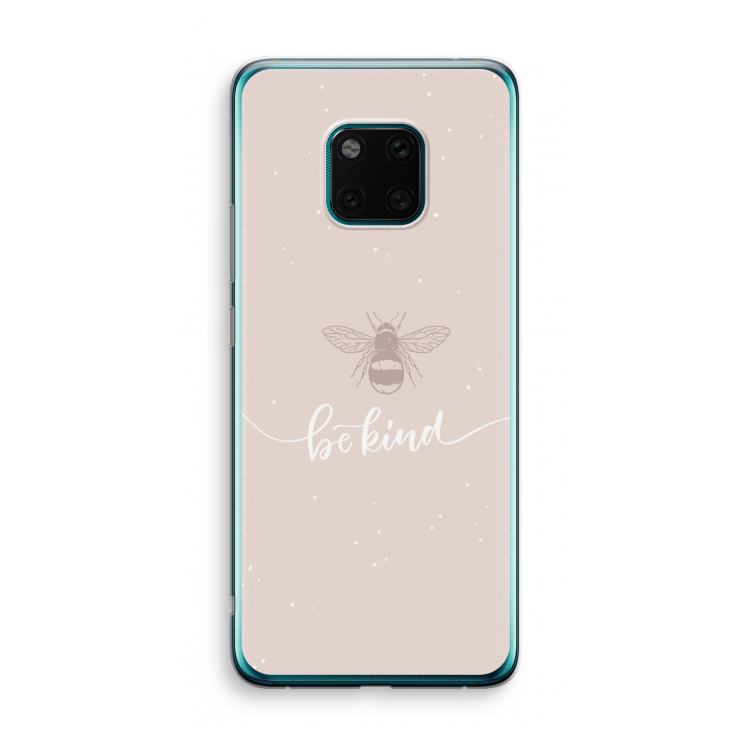 Be(e) kind: Huawei Mate 20 Pro Transparant Hoesje