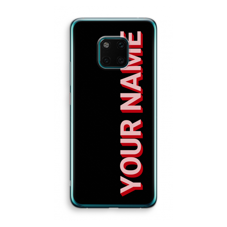 Namecase: Huawei Mate 20 Pro Transparant Hoesje