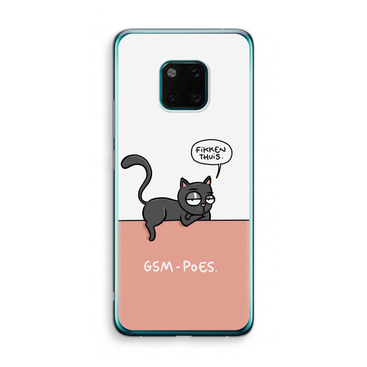 GSM poes: Huawei Mate 20 Pro Transparant Hoesje