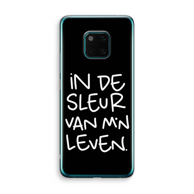 De Sleur: Huawei Mate 20 Pro Transparant Hoesje