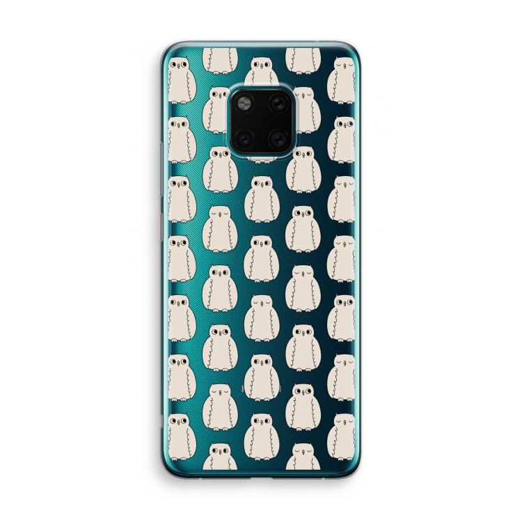 Uilen: Huawei Mate 20 Pro Transparant Hoesje