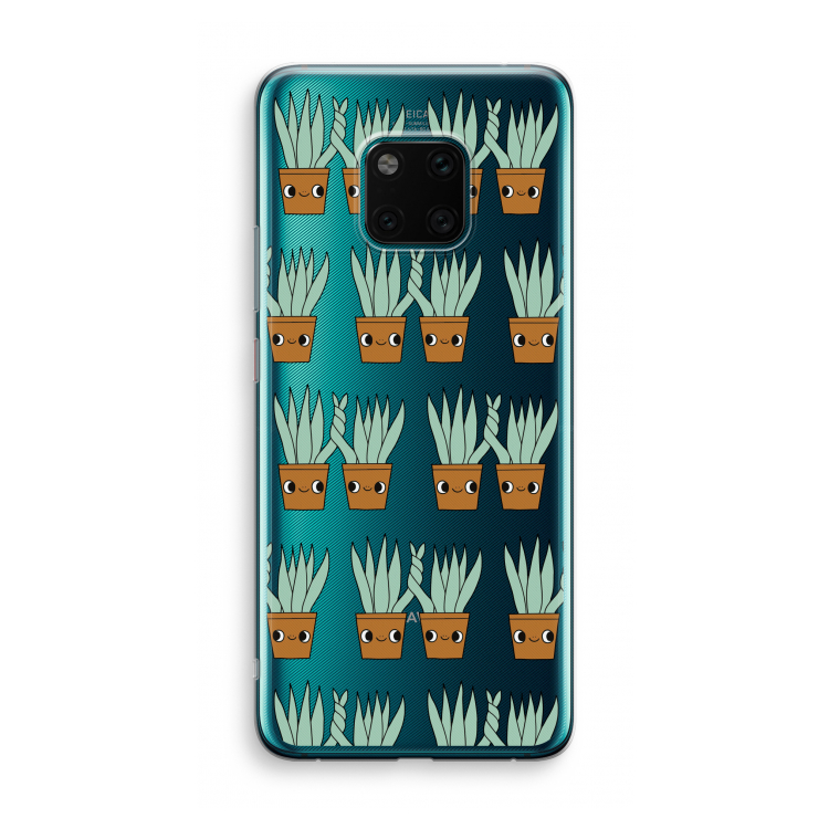 Sansevieria: Huawei Mate 20 Pro Transparant Hoesje