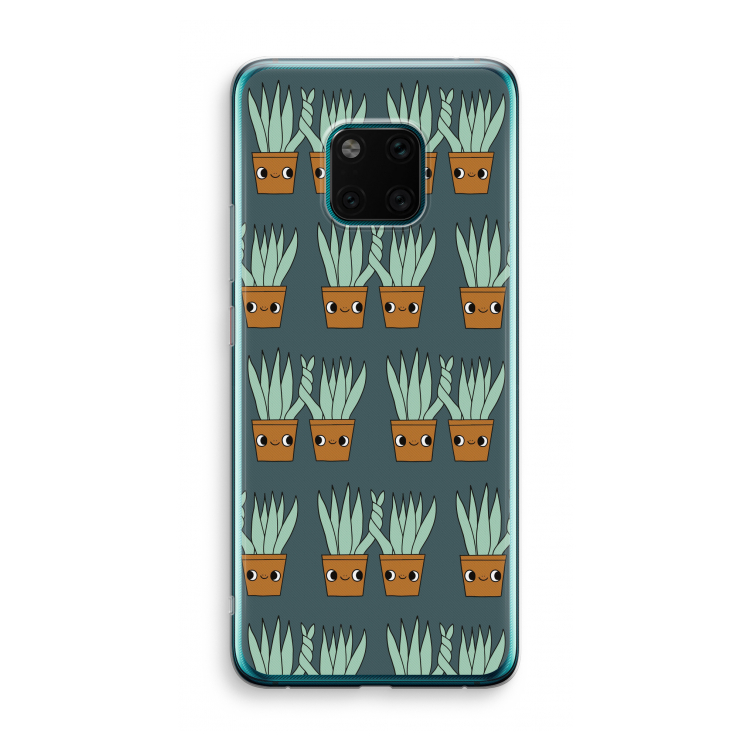 Sansevieria: Huawei Mate 20 Pro Transparant Hoesje
