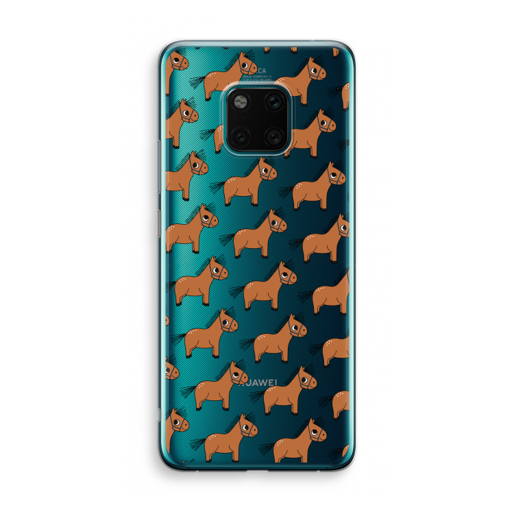 Pony: Huawei Mate 20 Pro Transparant Hoesje