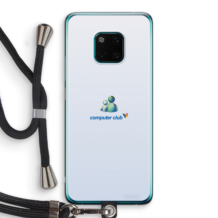 MSN: Huawei Mate 20 Pro Transparant Hoesje met koord