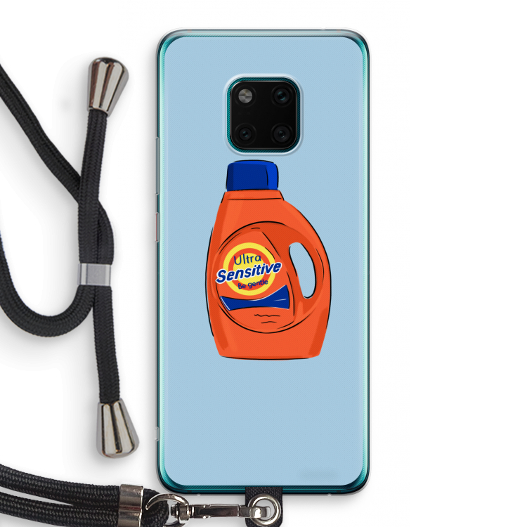 Ultra Sensitive: Huawei Mate 20 Pro Transparant Hoesje met koord