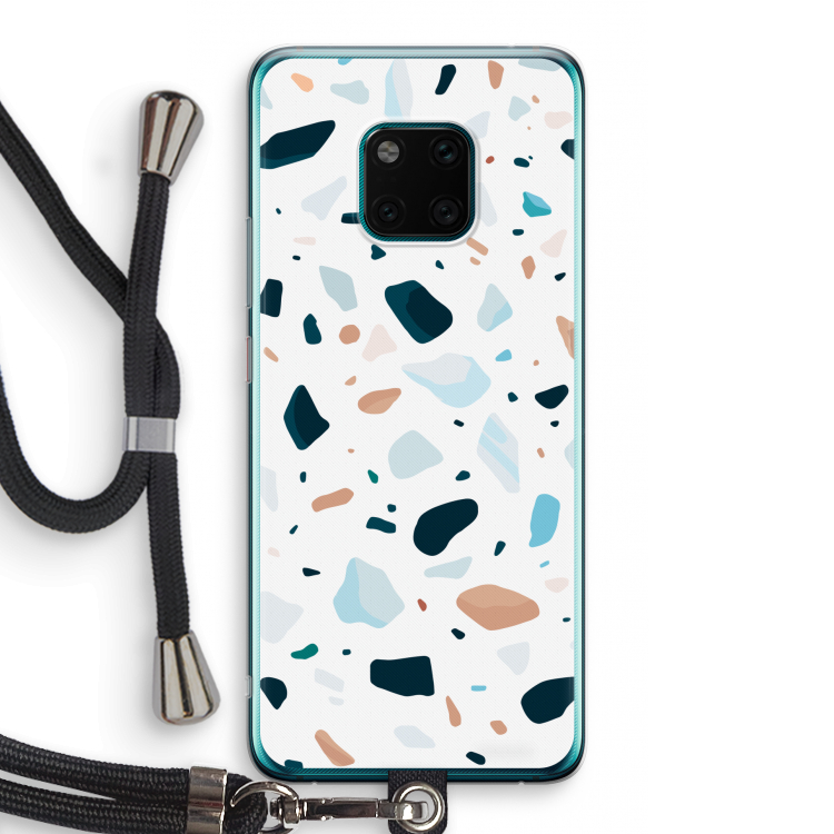 Terrazzo N°13: Huawei Mate 20 Pro Transparant Hoesje met koord