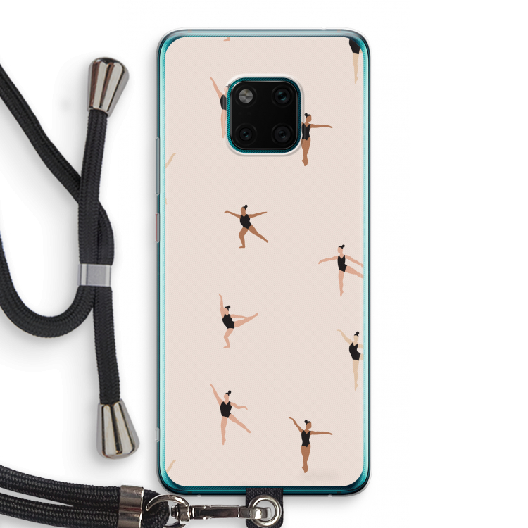 Dancing #1: Huawei Mate 20 Pro Transparant Hoesje met koord