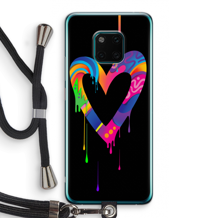 Melts My Heart: Huawei Mate 20 Pro Transparant Hoesje met koord