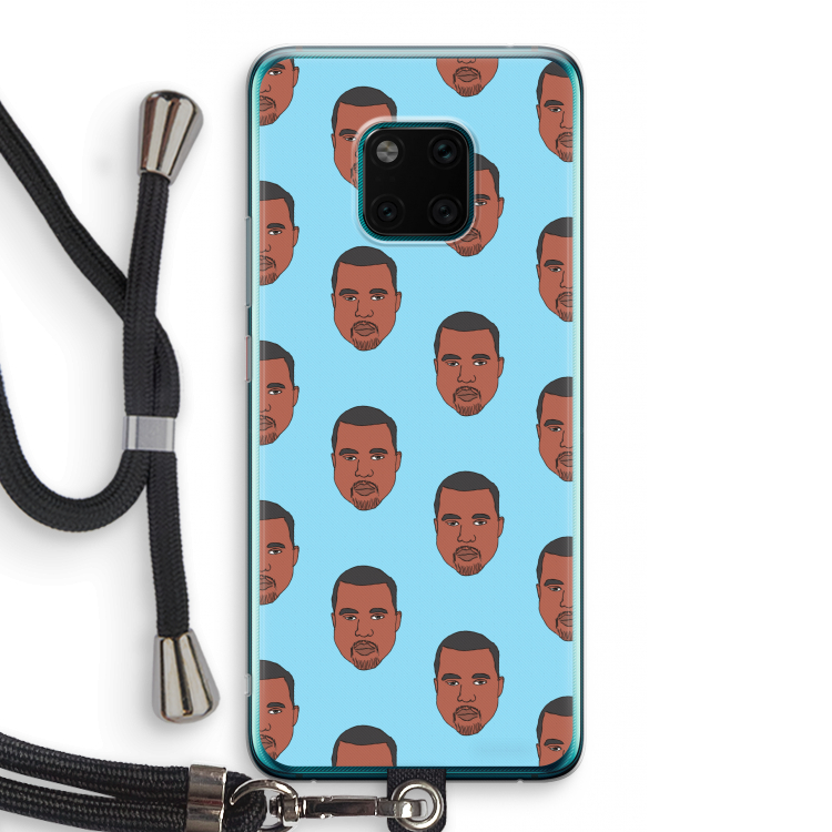 Kanye Call Me?: Huawei Mate 20 Pro Transparant Hoesje met koord