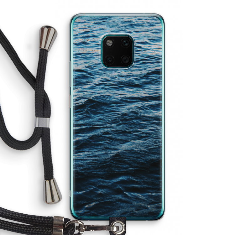 Oceaan: Huawei Mate 20 Pro Transparant Hoesje met koord