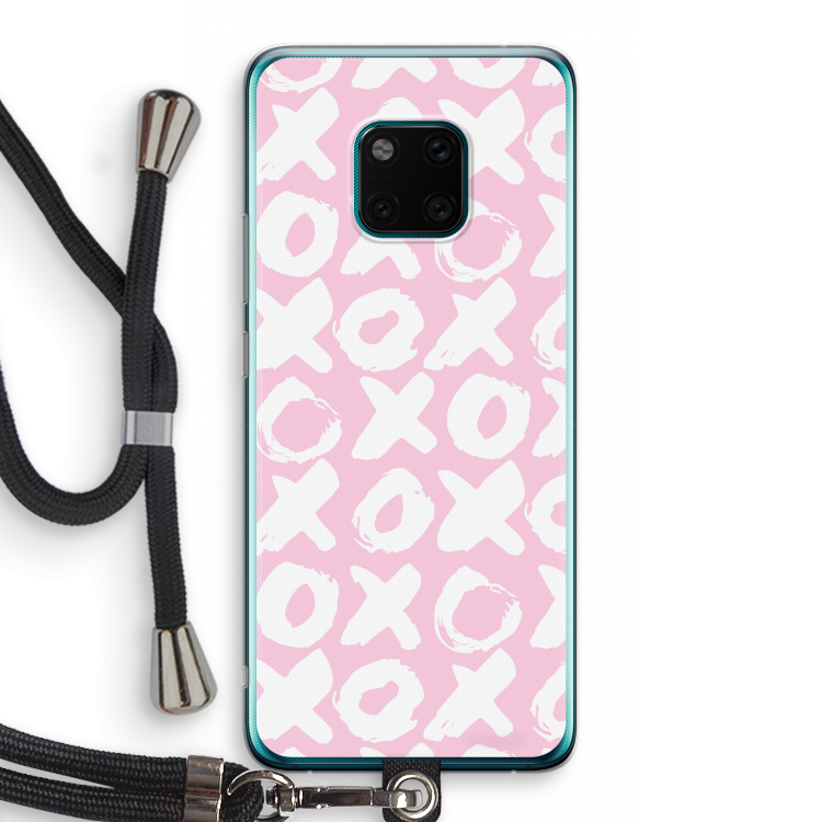 XOXO: Huawei Mate 20 Pro Transparant Hoesje met koord