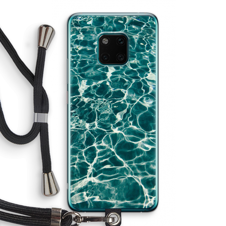 Weerkaatsing water: Huawei Mate 20 Pro Transparant Hoesje met koord