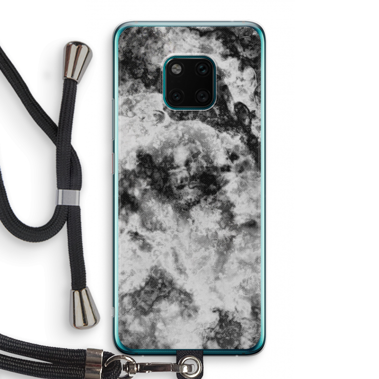 Onweer: Huawei Mate 20 Pro Transparant Hoesje met koord