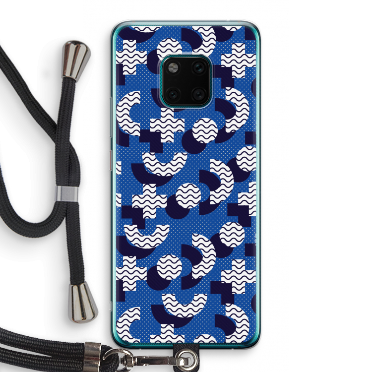 8-bit N°5: Huawei Mate 20 Pro Transparant Hoesje met koord