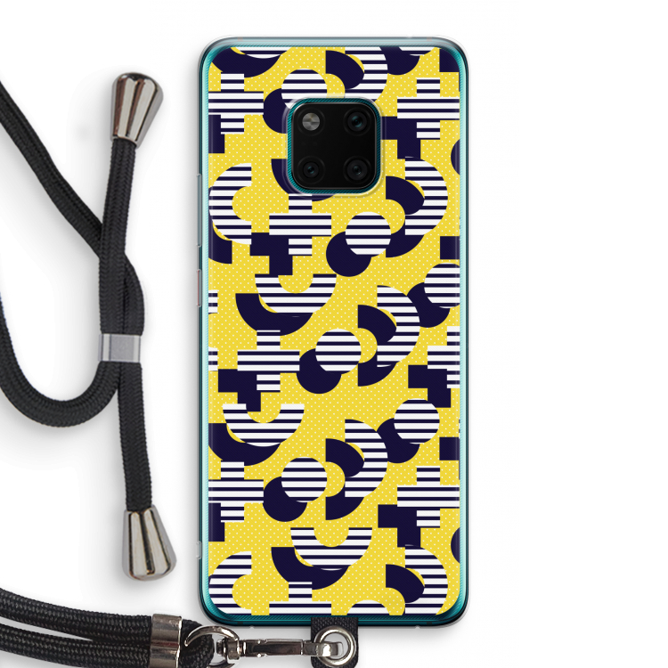 8-bit N°3: Huawei Mate 20 Pro Transparant Hoesje met koord