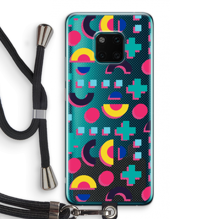 8-bit N°2: Huawei Mate 20 Pro Transparant Hoesje met koord