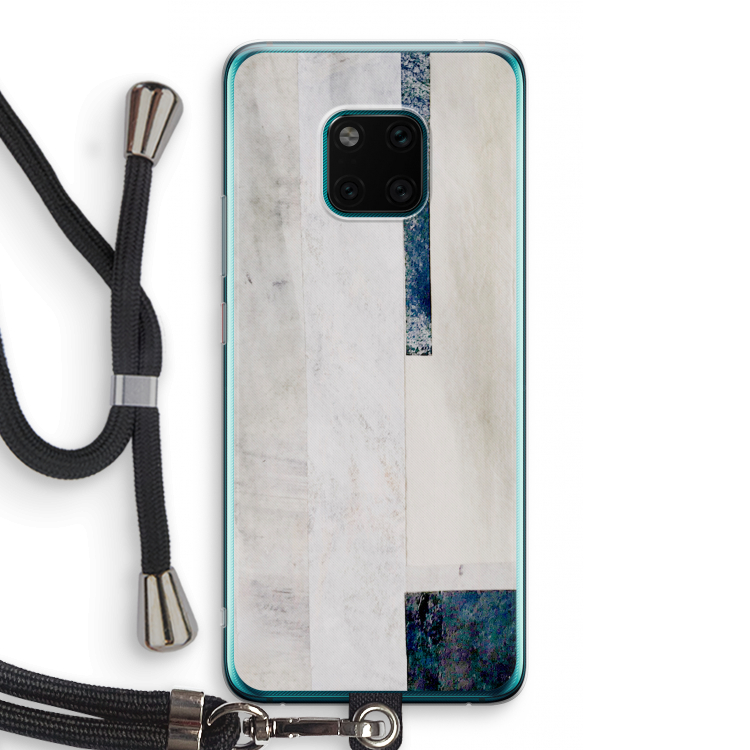 Meet you there: Huawei Mate 20 Pro Transparant Hoesje met koord