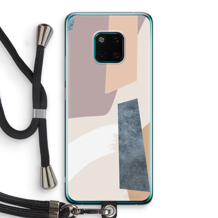 Luca: Huawei Mate 20 Pro Transparant Hoesje met koord