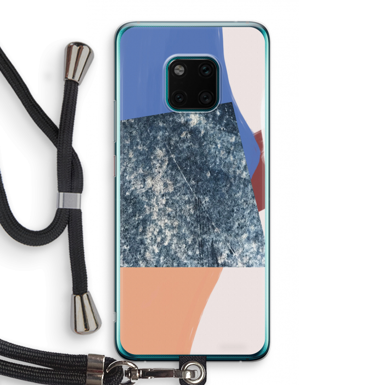 Billy: Huawei Mate 20 Pro Transparant Hoesje met koord