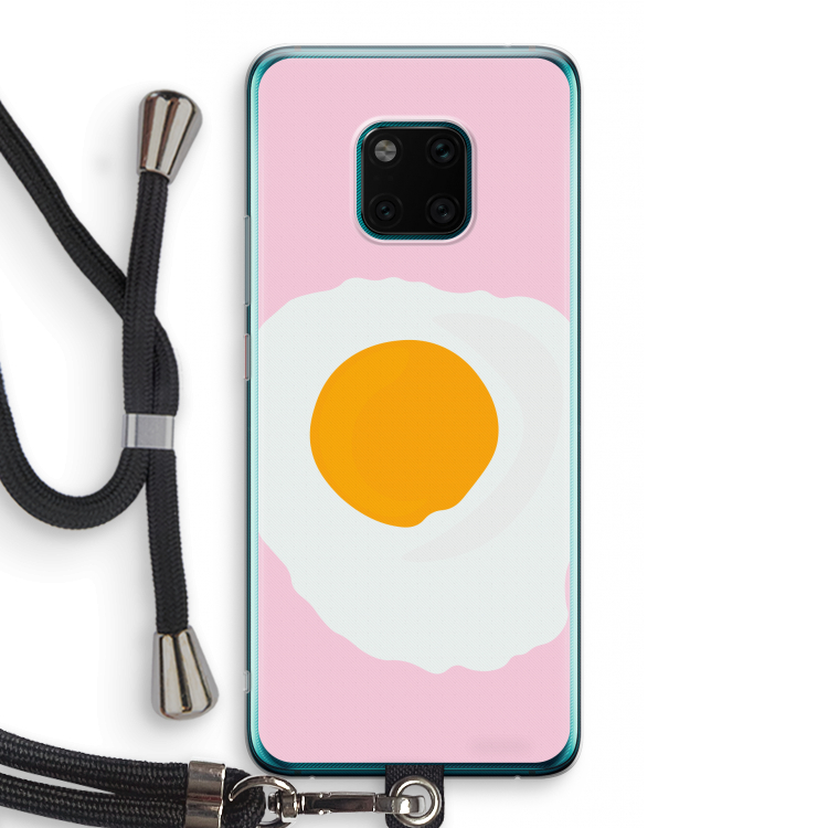 Sunny side up: Huawei Mate 20 Pro Transparant Hoesje met koord