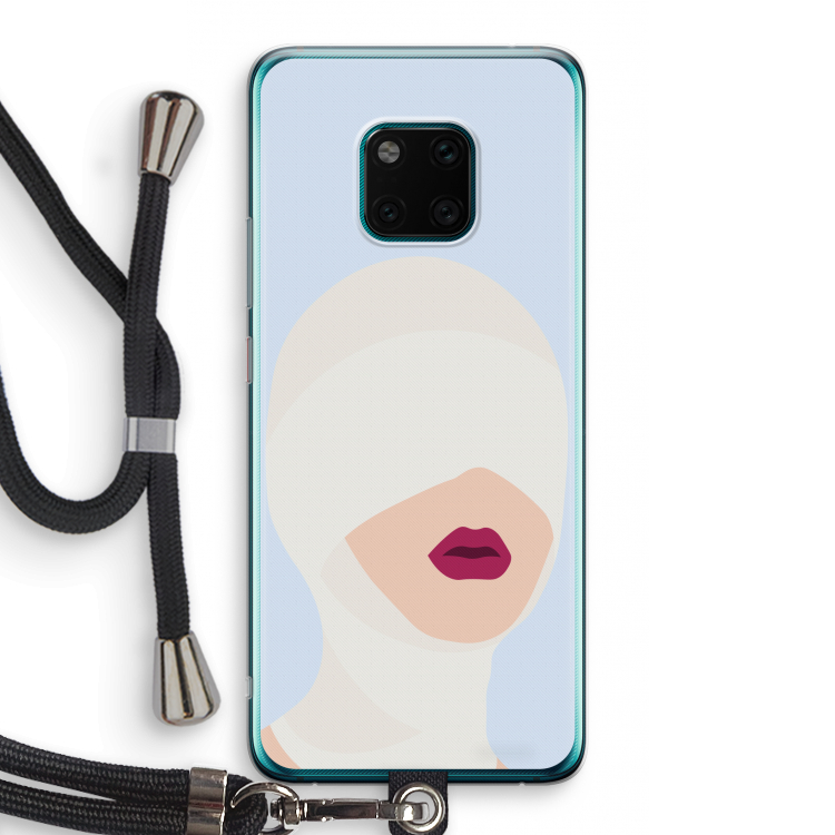 Incognito: Huawei Mate 20 Pro Transparant Hoesje met koord