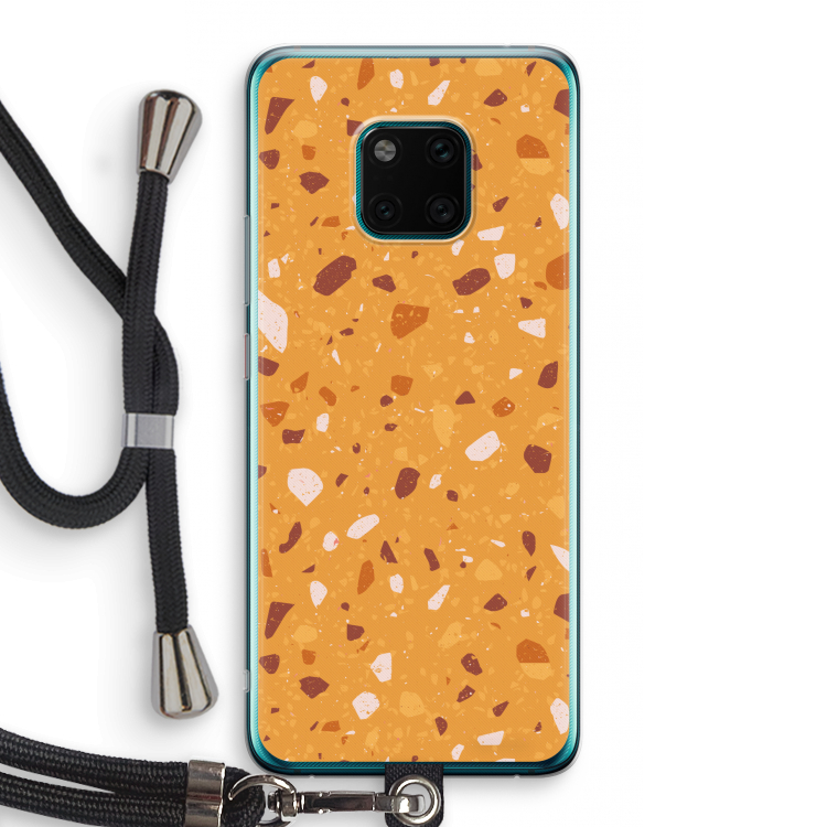 Terrazzo N°24: Huawei Mate 20 Pro Transparant Hoesje met koord