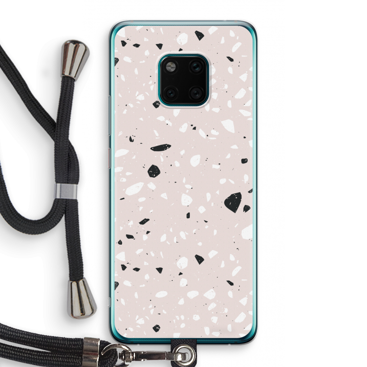 Terrazzo N°20: Huawei Mate 20 Pro Transparant Hoesje met koord