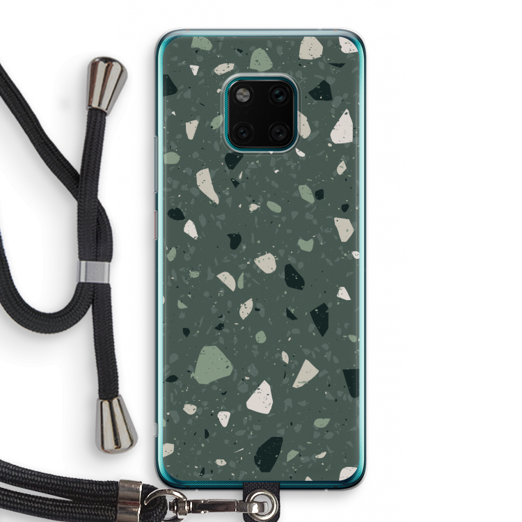 Terrazzo N°19: Huawei Mate 20 Pro Transparant Hoesje met koord
