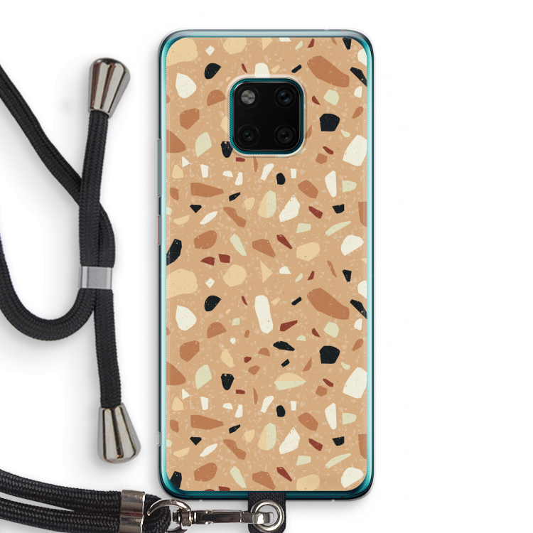 Terrazzo N°17: Huawei Mate 20 Pro Transparant Hoesje met koord