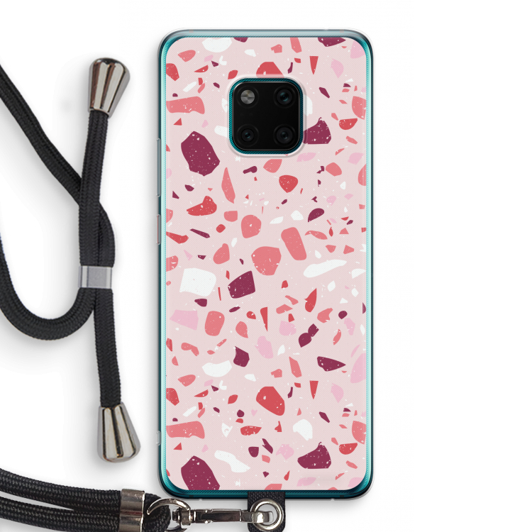 Terrazzo N°15: Huawei Mate 20 Pro Transparant Hoesje met koord
