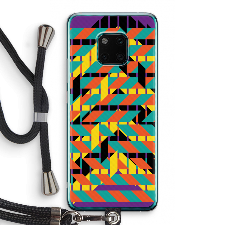 Skew Bee 2: Huawei Mate 20 Pro Transparant Hoesje met koord