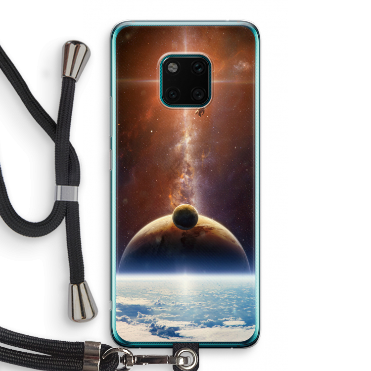 Omicron 2019: Huawei Mate 20 Pro Transparant Hoesje met koord