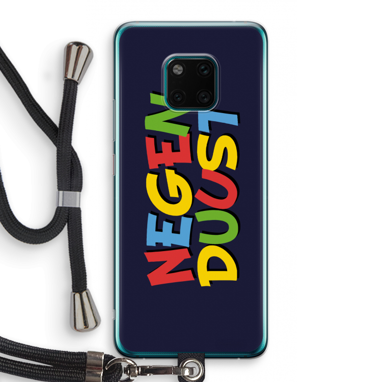 90's One: Huawei Mate 20 Pro Transparant Hoesje met koord