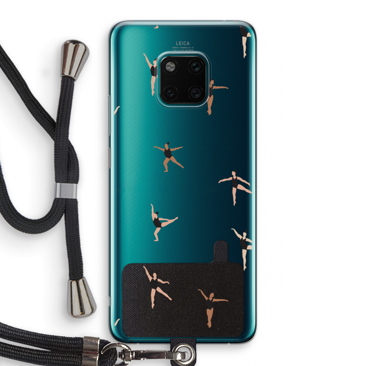 Dancing #1: Huawei Mate 20 Pro Transparant Hoesje met koord