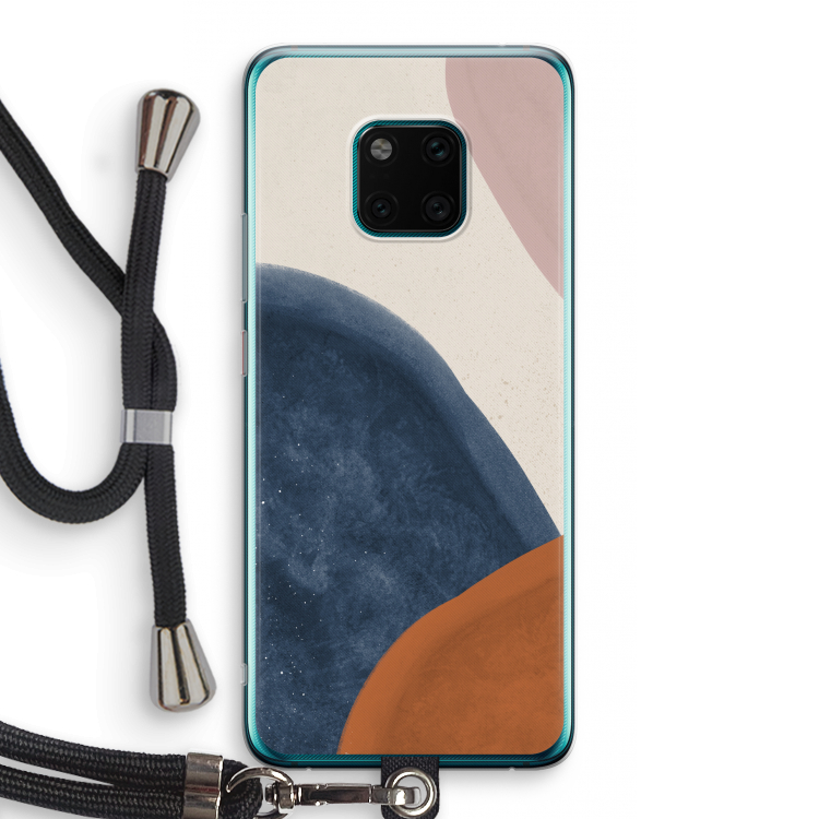 Geo #1: Huawei Mate 20 Pro Transparant Hoesje met koord