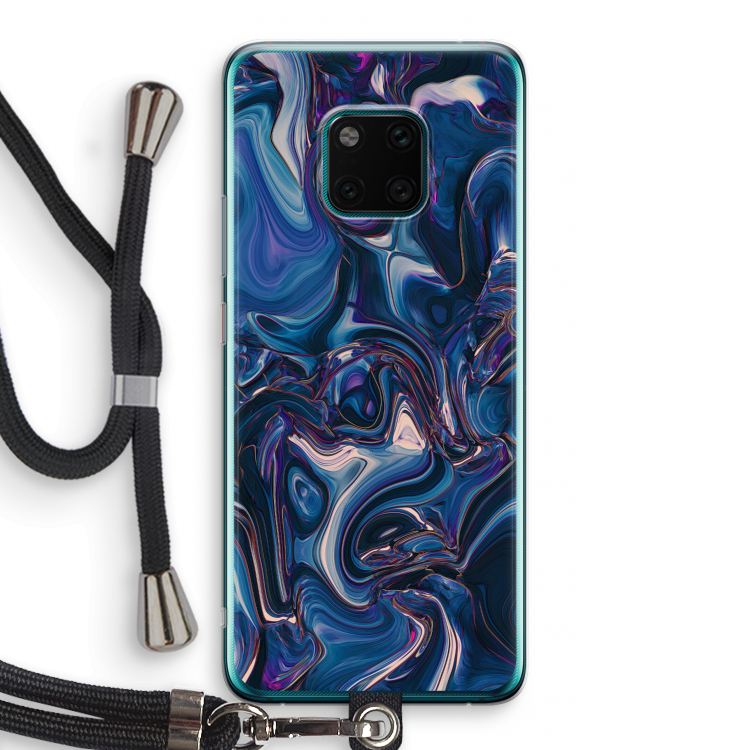 Mirrored Mirage: Huawei Mate 20 Pro Transparant Hoesje met koord