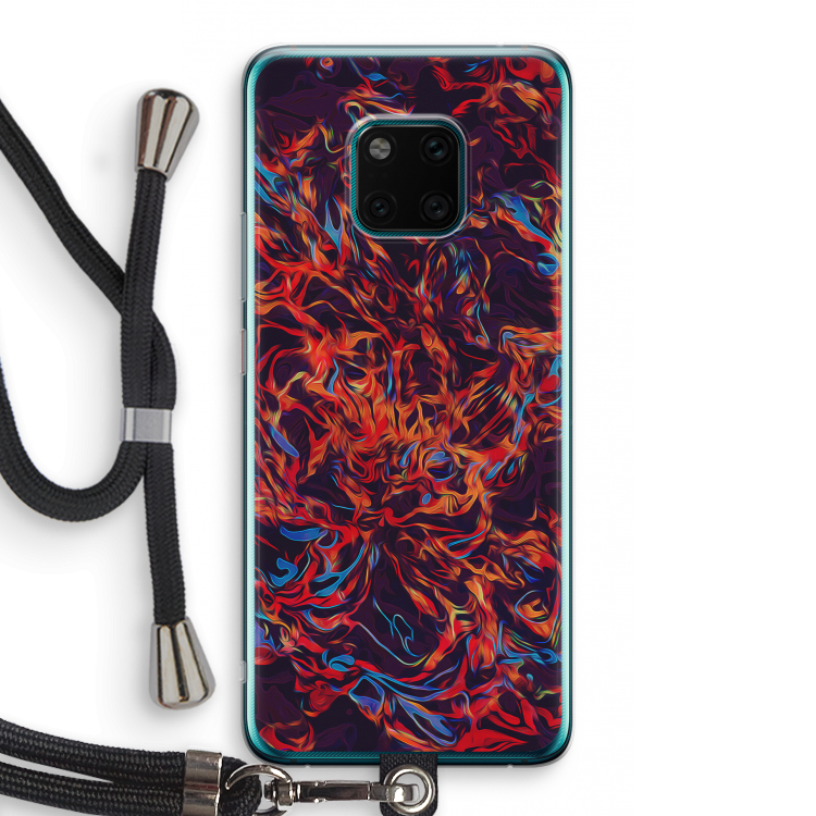 Lucifer: Huawei Mate 20 Pro Transparant Hoesje met koord